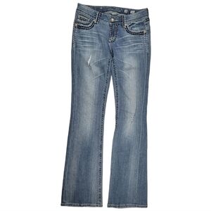 Miss Me Blue Boot Cut Jeans